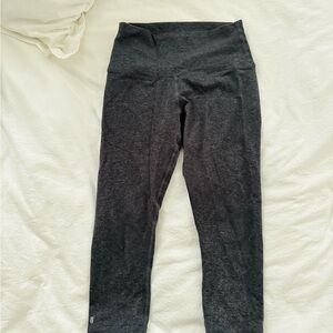 NOBULL cropped charcoal leggings